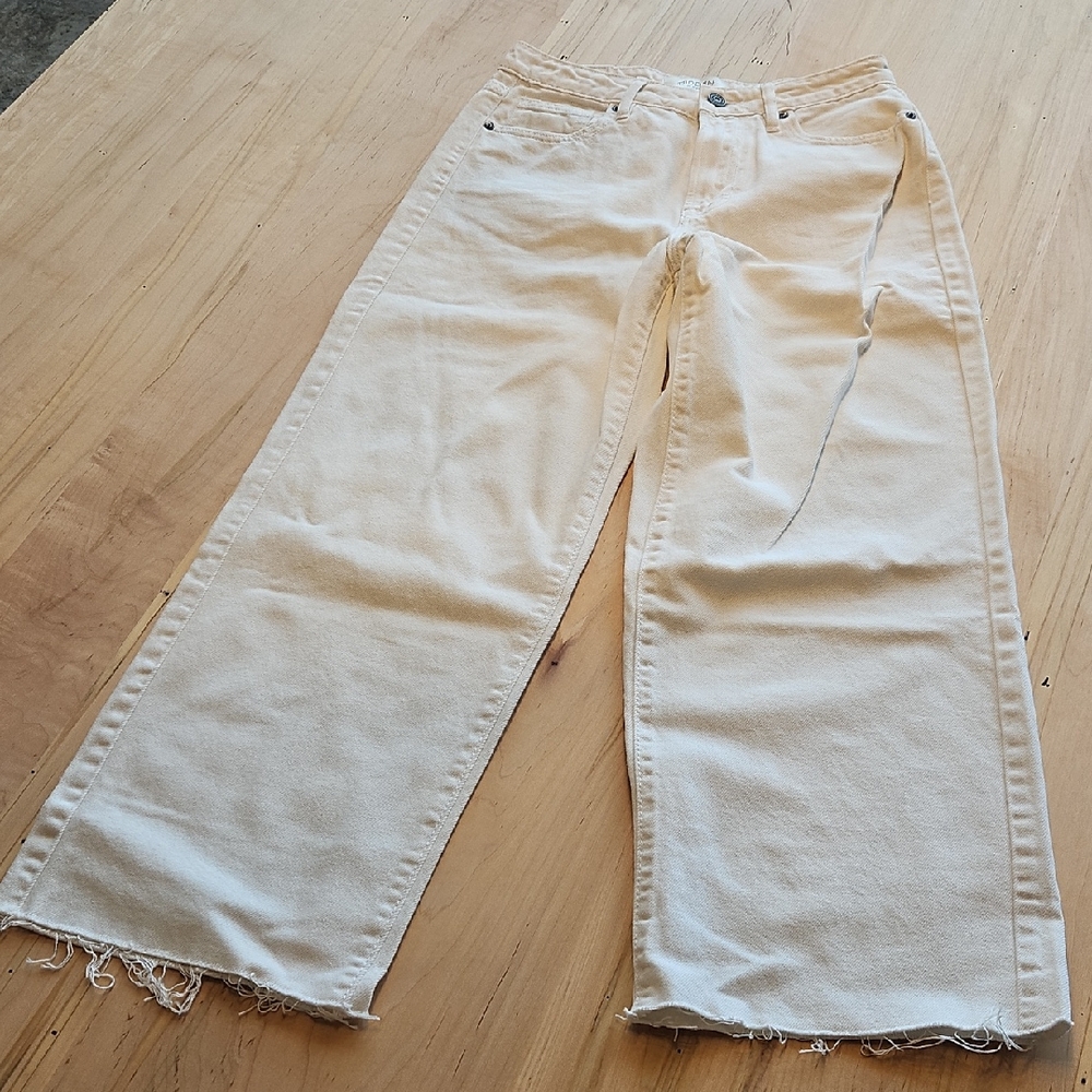 Hidden Wide leg ankle Jeans
